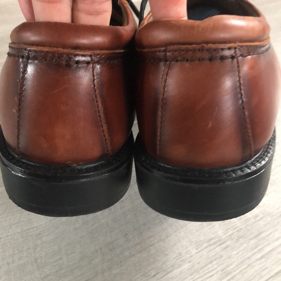 Dockers Brown Leather Cap Toe Shoes - Mens US Size 10.5 - Picture 6 of 14